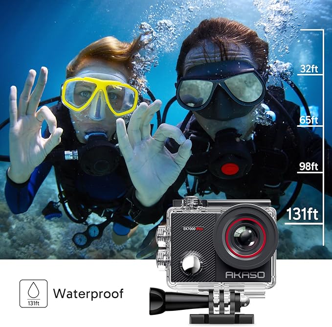 AKASO EK7000 Pro 4K30fps Action Camera - Image 4