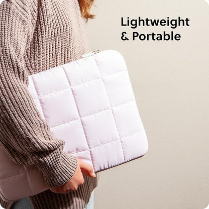 U Brands Nylon Puffer Zipping Large Laptop Sleeve, 9.75" x 13", Computer - Image 5