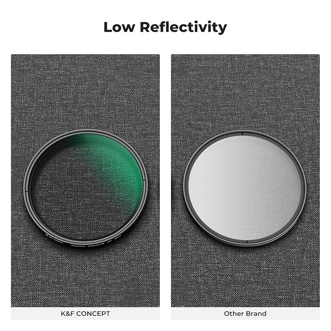 K&F CONCEPT 72mm Star Filters Kit 4 Points 6 Points 8 Points Cross Screen - Image 7