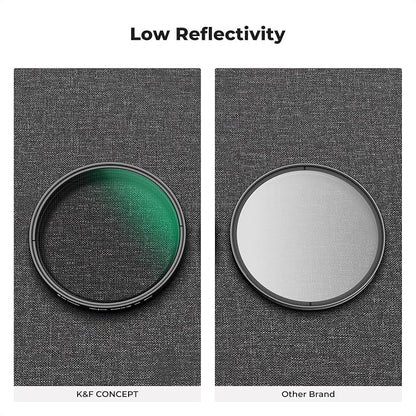 K&F CONCEPT 72mm Star Filters Kit 4 Points 6 Points 8 Points Cross Screen - Image 7