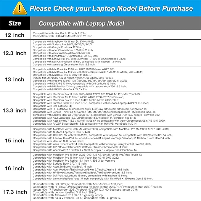 MOSISO Laptop Case 13.3 inch, 13-13.3 inch Laptop Sleeve Compatible - Image 5