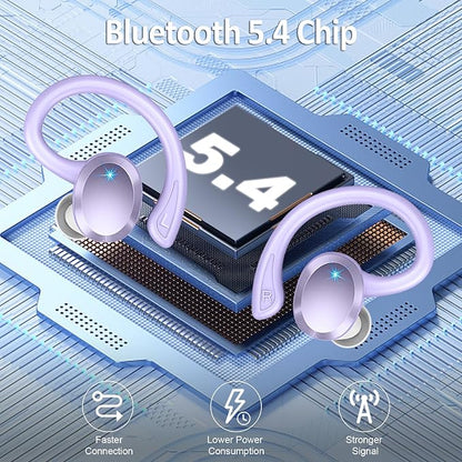 Wireless Earbud, 48H Running Wireless Earphones - Image 2