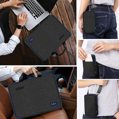 Laptop Case 15.6 Inch Briefcase Military-Grade Protection - Image 6