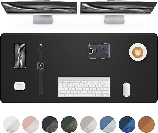 Leather Desk Pad Protector by AFIING
