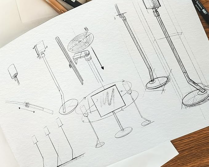 FITUEYES Design Universal Speaker Stand, Adjustable Height Speaker Stands Pair - Image 8