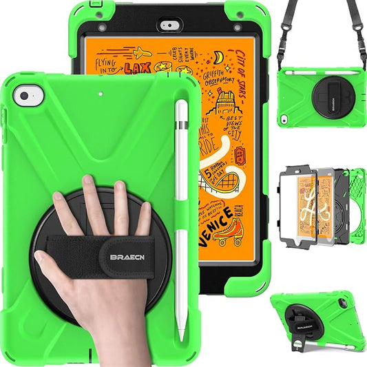 BRAECN iPad mini 5 Case, iPad mini 4 Case, Heavy Duty Shockproof Protective by BRAECN