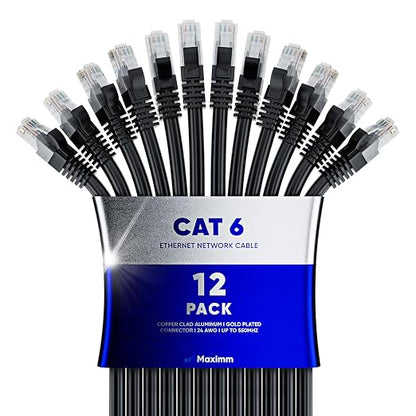 Maximm Cat 6 Ethernet Cable 50 ft by MaximmCable