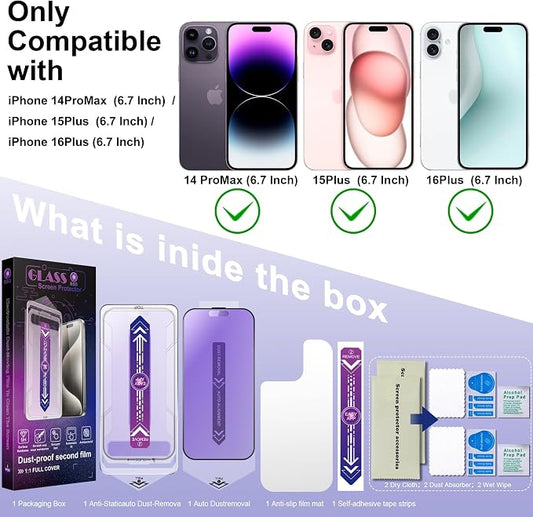 2 Pack Anti Blue Light Matte Screen Protector - Image 2