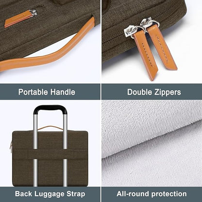 MOSISO 360 Protective Laptop Case 15 inch, 15 inch Laptop Sleeve Compatible - Image 4