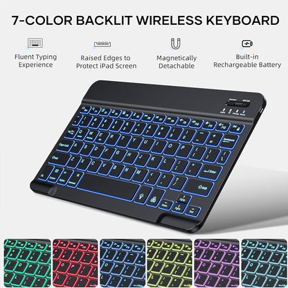 Keyboard Case for iPad 11-inch 2025/10.9 inch 10th Gen 2022, iPad 11th/10th - Image 7