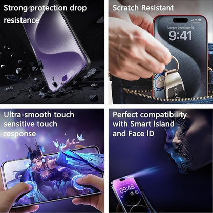 2 Pack Anti Blue Light Matte Screen Protector - Image 6