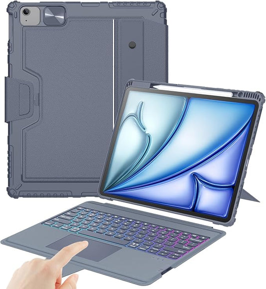 Nillkin Keyboard Case for iPad Air 13-inch, iPad Pro 12.9-inch Rugged Case by Nillkin