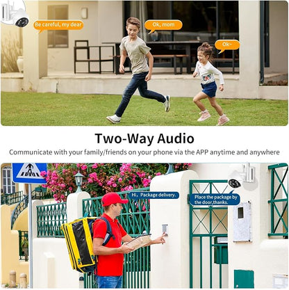 VSTARCAM 4G LTE Cellular Security Camera Wireless Outdoor, 3MP Solar Powered - Image 6