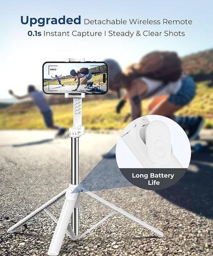 67‘’ Selfie Stick, Phone Tripod - Image 3