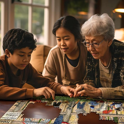 White Mountain in The Cheap Seats Jigsaw Puzzles - Image 5