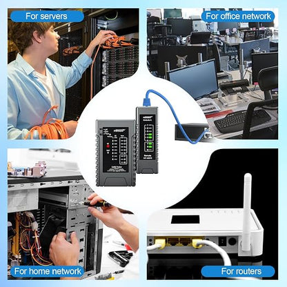 NOYAFA NF-468YS Network Cable Tester, Ethernet Cable Tester - Image 7