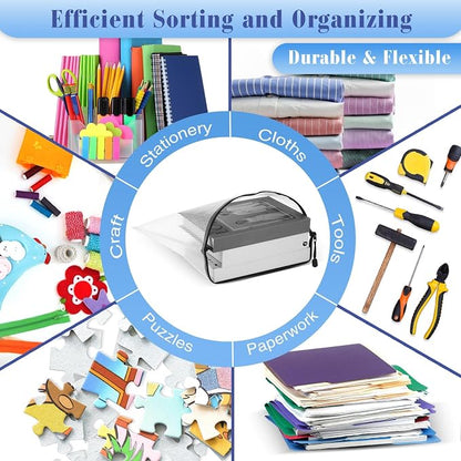 Jetec 32 Pcs Mesh Zipper Bags Toy Storage Bikini Organizer Bag Bolsas Para - Image 4