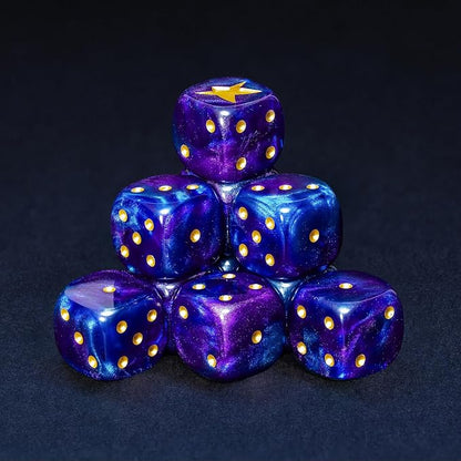 Cthulhu D6 Dice Set – 10 x 16mm Resin Dice - Image 4