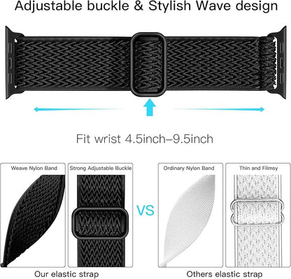 Lerobo Stretchy Nylon Solo Loop Band, Compatible - Image 3