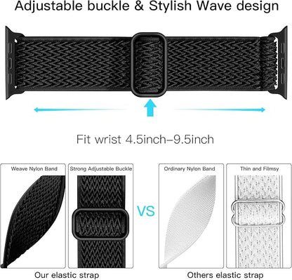 Lerobo Stretchy Nylon Solo Loop Band, Compatible - Image 3