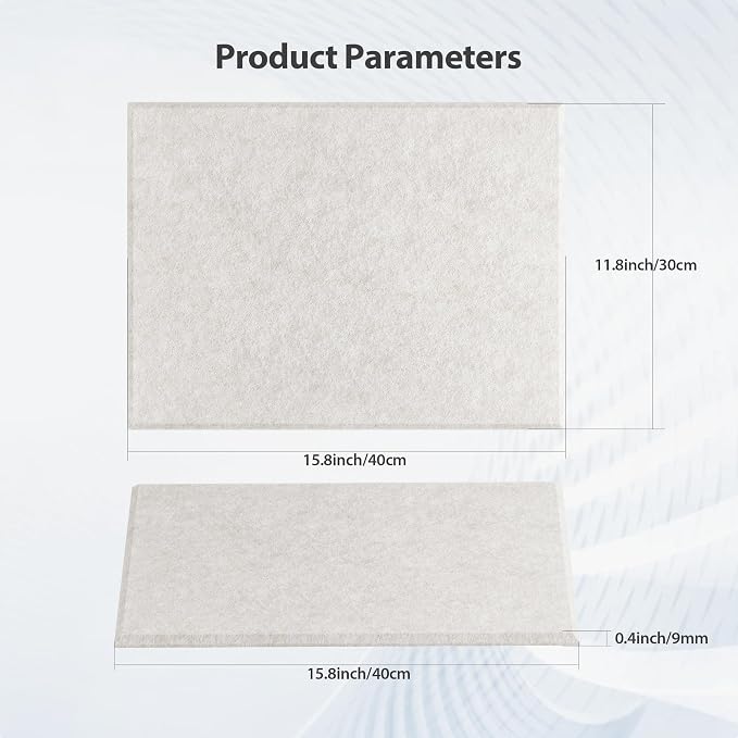 12 Pack Acoustic Panels Self Adhesive Sound Proof Foam, High Density Sound - Image 6