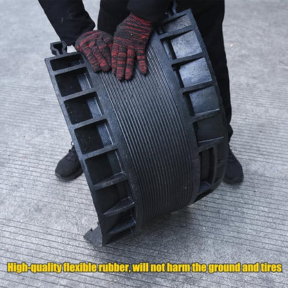 Rubber Cable Protector Ramp, Heavy Floor Cable Wire Cord Cover Speed Bumps - Image 6