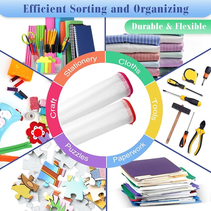 Jetec 32 Pcs Mesh Zipper Bags Toy Storage Bikini Organizer Bag Bolsas Para - Image 4