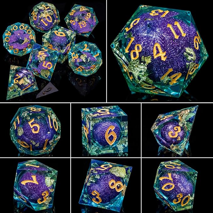 ARUOHHA Liquid Core DND Dice Set - Image 5