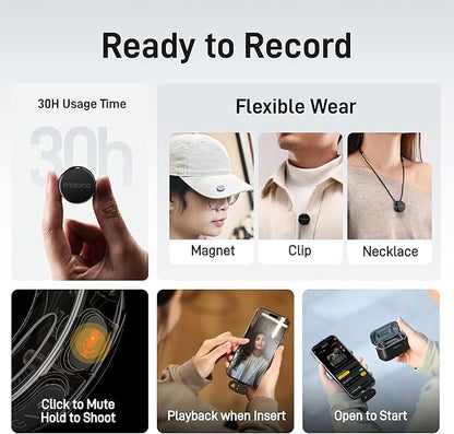 MAONO Wireless Lavalier Microphone - Image 4