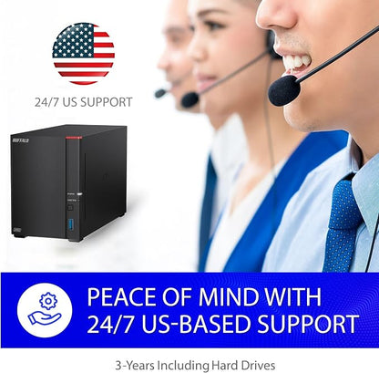 BUFFALO LinkStation SoHo 720 2-Bay Professional Office NAS 4TB - Image 8