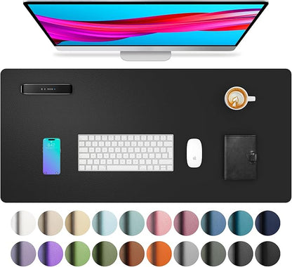 Aothia Non-Slip Waterproof PU Leather Desk Pad Protector by Aothia