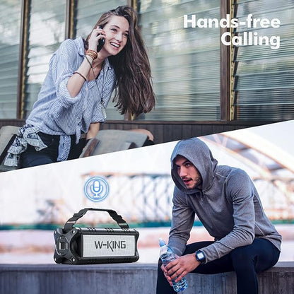 W-KING 90W Peak 50W RMS Powerful Bluetooth Speaker - Image 6