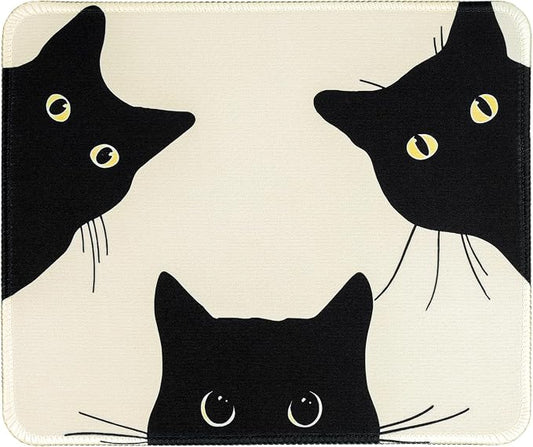 Funny Mouse pad Square Cute Mouse Mat by WUFCIYBO