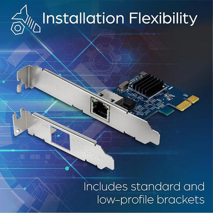 TRENDnet 2.5GBase-T PCIe Network Adapter, TEG-25GECTX, Converts a PCIe 2.0 or - Image 8