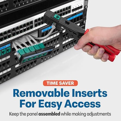 Everest 24 Port Keystone Patch Panel - Image 3