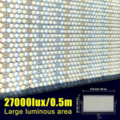 GVM 1500D RGB LED Video Light, 75W Video Lighting Kit - Image 2