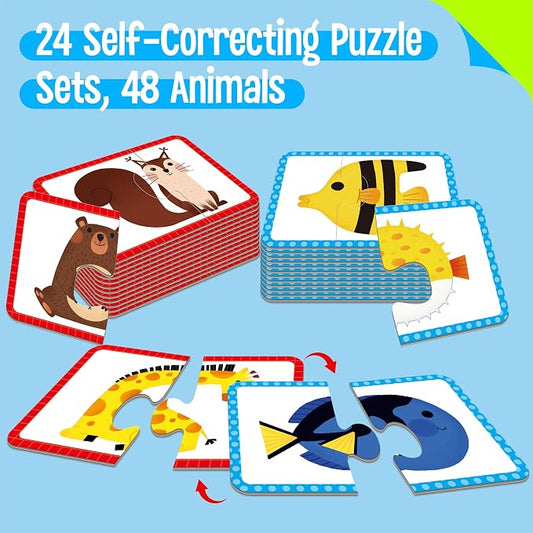 48 Animal Memory Matching Puzzles - Image 2