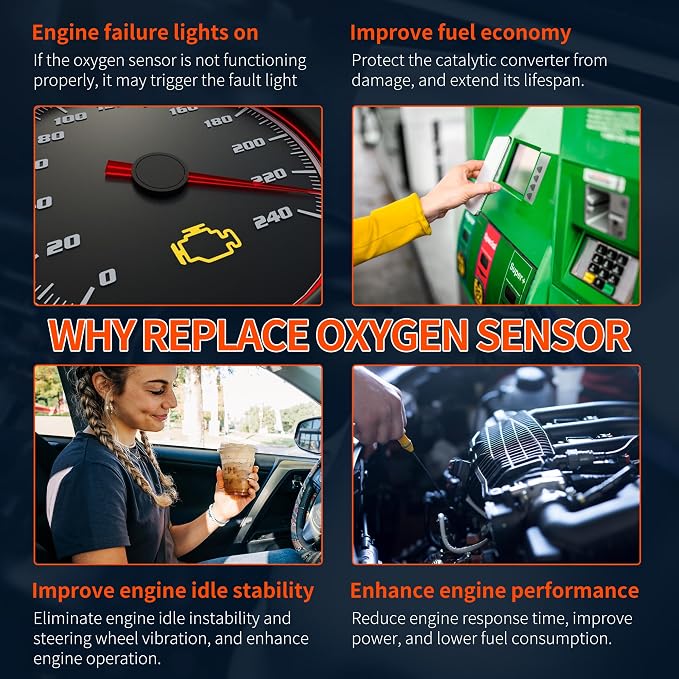 HiSport 15716 15717 O2 Oxygen Sensor Upstream Downstream - Image 3