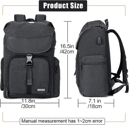 CADeN Camera Backpack Canvas Camera Bag - Image 7