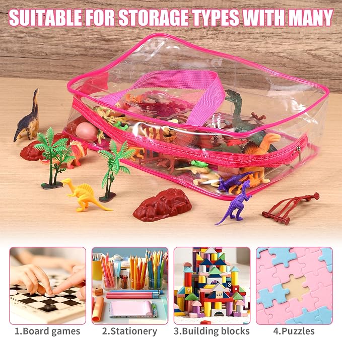 6 PCS Waterproof Toy Storage Bags - Image 4