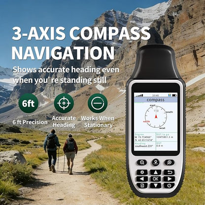 S190 Handheld GPS Navigator, Rugged Handheld GPS - Image 4