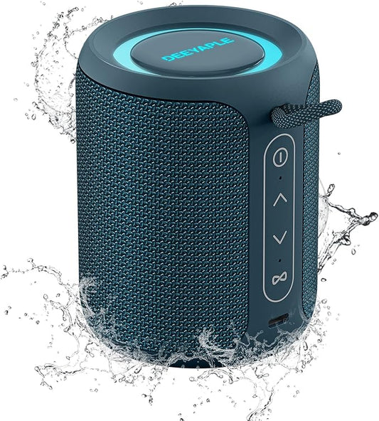 Bluetooth Speaker Wireless, IP67 Waterproof & Dustproof Portable Speaker by Deeyaple