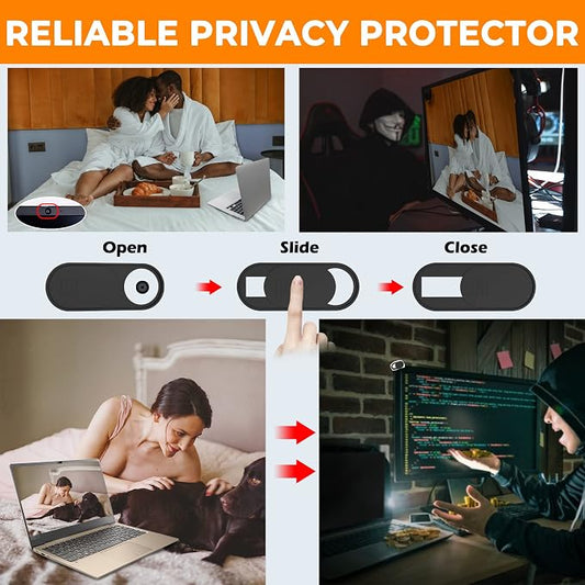6-Pack Laptop Camera Cover Slide, Ultra Thin Webcam Privacy Cover - Image 2