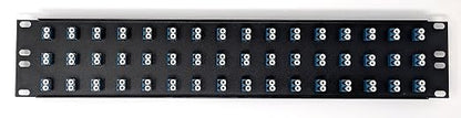 Ultra Spec Cables 48 Port LC Fiber Patch Panel Singlemode 19" - Image 3