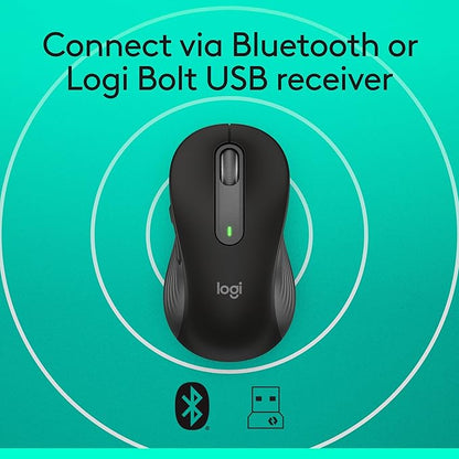 Logitech Wireless Mouse Signature M650 L Full Size - Image 6