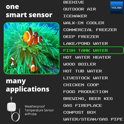 YoLink Weatherproof Fluid, Surface Extreme High/Low Temperature Sensor - Image 5