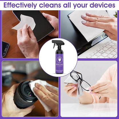 Swanky Computer Screen Cleaner Kit: Set of Electronic Cleaner Spray Microfiber - Image 4