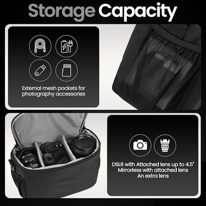 Tamrac Jazz 50 v2.0 Camera Bag for Photographers, Camera Case for Photography - Image 4