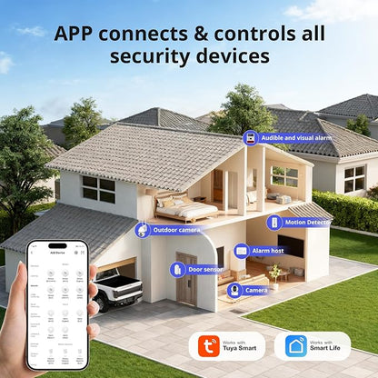 Simply Safe Home Alarm System, WiFi+GSM/4G Alarm System - Image 7
