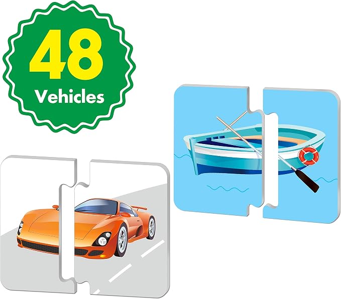 48 Vehicle Matching Puzzles - Image 5